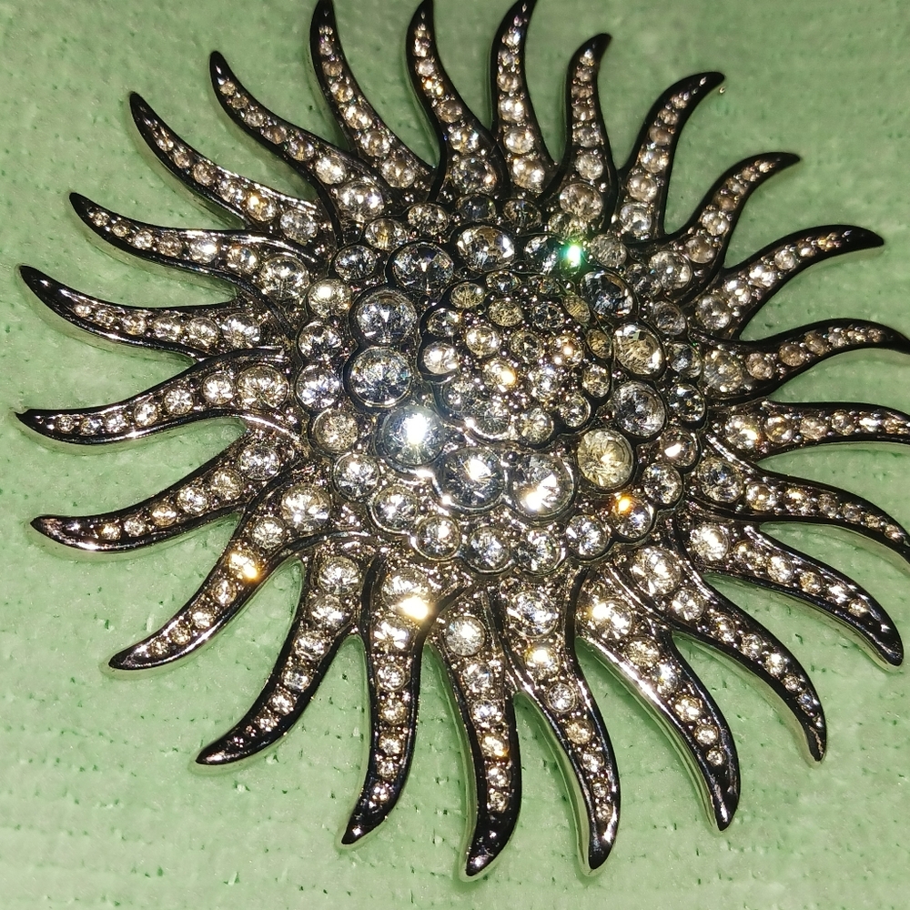 Radiant Sunburst JBK Brooch